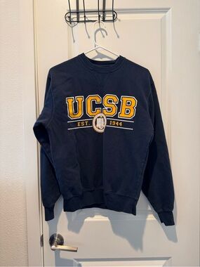 UCSB Navy Crewneck Sweatshirt - Collegiate Logo